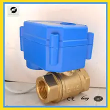 CWX-15 3/4 ''DN20 Электрический шаровой кран AC220v AC110v AC85-265 моторизованный клапан с тремя провода CR03 для очистки воды датчик утечки воды