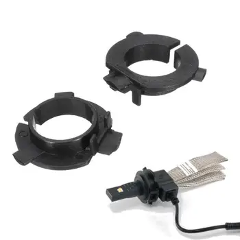 

H7 LED Headlight Bulb Holders Adapters Socket for Hyundai Veloster KIA KIA K3 K4 K5 Sonata Coupe Car Lights 2pcs