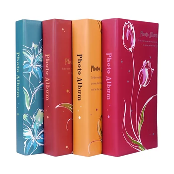 

Large Big 6" 4R 300pcs PP Book Photo Album Memo Slip in Camera Photo Storage