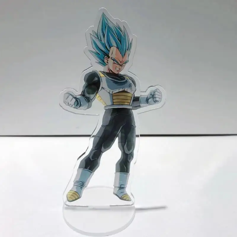 anime dragon ball z dbz acrylic plate holder stand toy cute