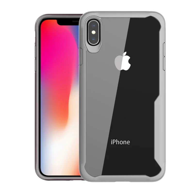

10 шт., прозрачные противоударные чехлы для iPhone XR XS MAX