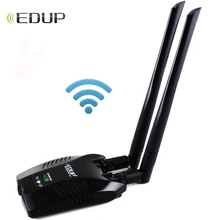 EDUP Ralink RT3070L Беспроводной usb wifi адаптер с высоким коэффициентом усиления 2* 5dBi антенны междугородние Wi-Fi приемник usb Ethernet адаптер для ПК