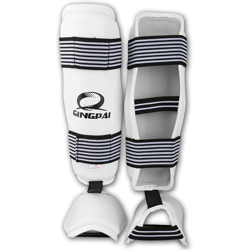 Taekwondo Shin Guards Leg Pads Calf Lower Instep Guard Foot Protector Boxing Leggings Karate Sanda MMA Equipment