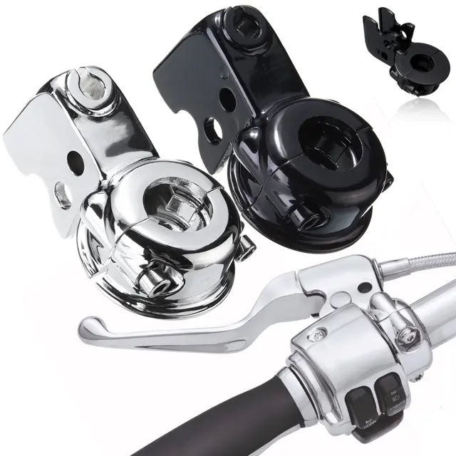 Motorcycle Clutch Lever Mount Bracket Perch For Harley Touring Glide
