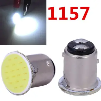 

4x S25 1157 COB 12v Blue White red Auto Led Car RV Reactive Bulbs Rear Turn Signal Lamp Brake Lights Parking for Cars Auto