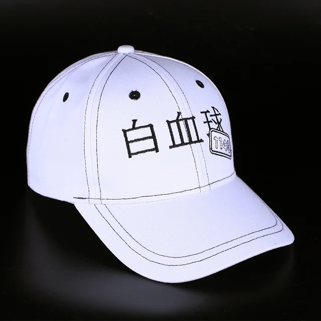 Hataraku Saibou Cells at Work Baseball Cap Cosplay Props Visor Sun Snapback Hat Hataraku Saibou Cells at Work Baseball Cap Cosplay Props Visor Sun Snapback Hat