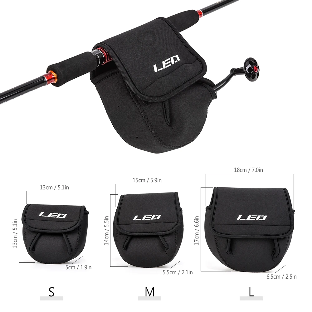 Details about   Fishing Reel Bag Protective Baitcasting Trolling Spinning Case Wheel Pouch FM 