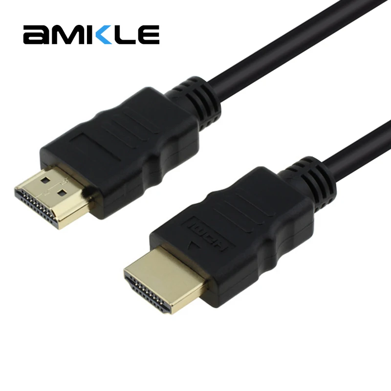 Amkle HDMI кабель HDMI Мужской к HDMI Мужской кабель HDMI 1,4 1080P 3D кабель для HD ТВ ЖК-ноутбука PS3 Xbox проектор компьютерный кабель