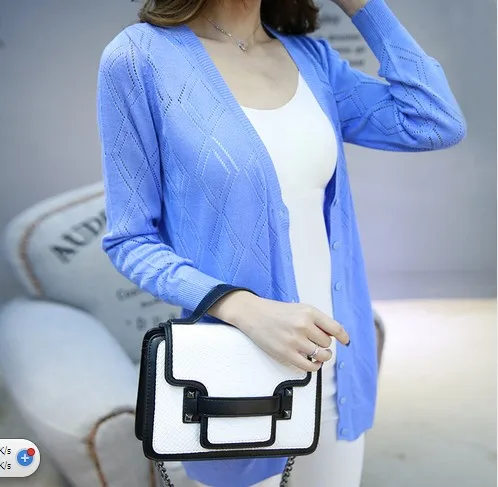 

Long Cardigans 2018 Women Fashion Lace Cardigan Plus Size Hollow out Crochet Knitted Sweater Casual Blouses