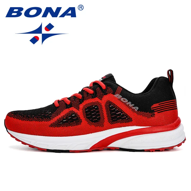 BONA-Zapatillas deportivas de malla para hombre y mujer, zapatos deportivos de zapatillas de entrenamiento ligeras, para correr, para exteriores - Image 6