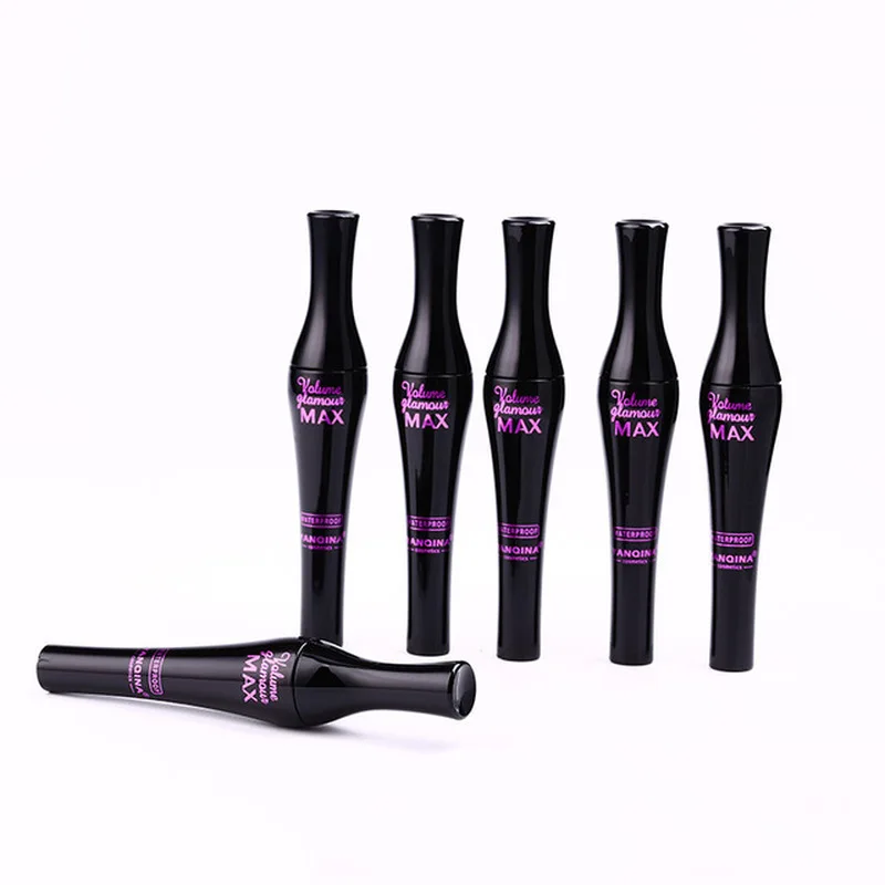 

New Fashion Black Tube Eye Lash Mascara Thick Waterproof No Blooming Soft Mascara Fibers for Face Eyelash Make Up Party Makeup