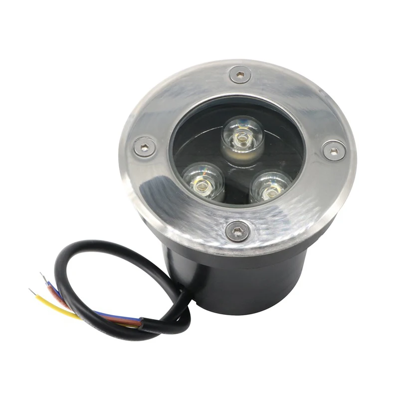 Круглый светодиодный прожектор IP67 3 Вт D80 * H72 2000 6500 К 110 240 В|Светодиодные