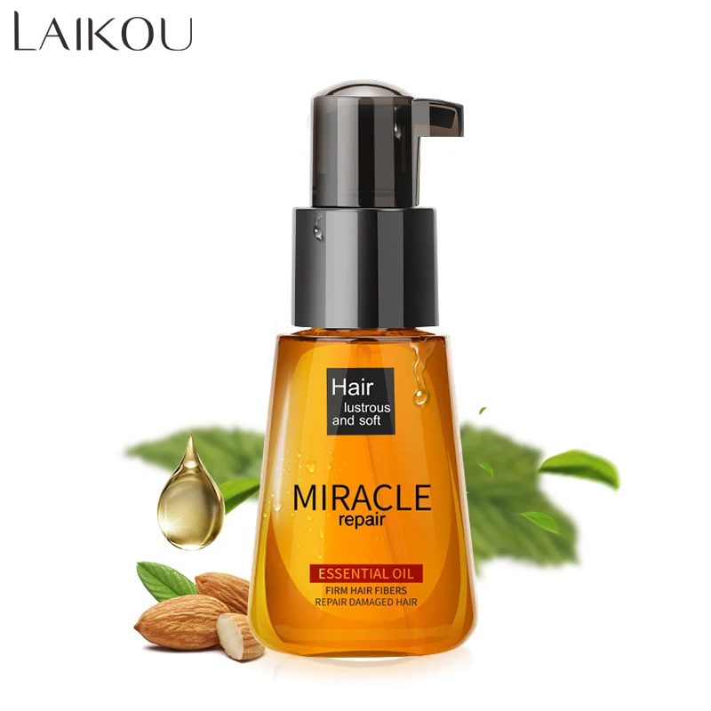 

Laikou Newest Morocco Argan Oil Pure Multi-functional Hair Care Pure Essential For Dry Moroccan Scalp Korean Cosmetic 70ml