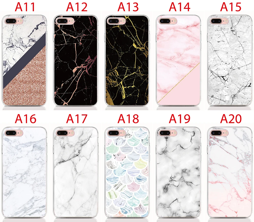 iPhone 7 Plus 10 Print Marble A02