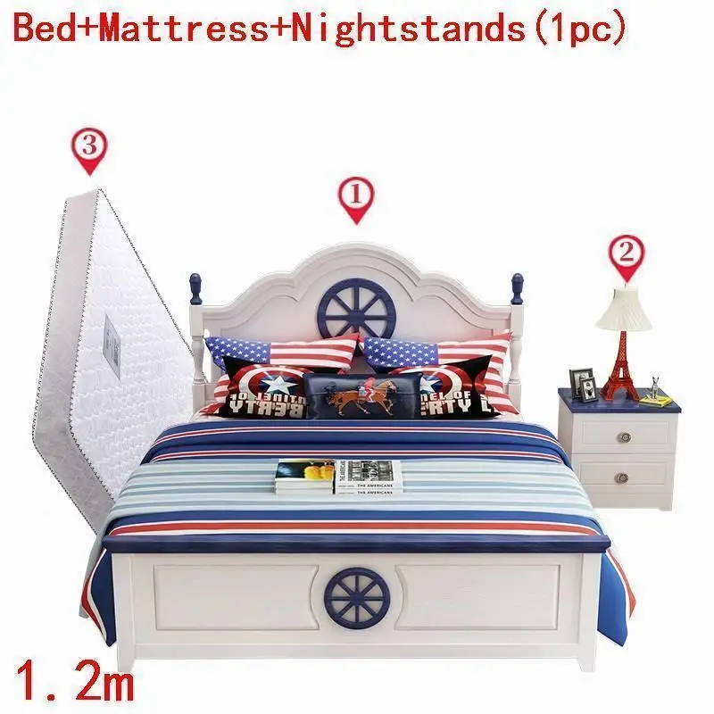 Yatak Ranza дети Mebles Infantiles Hochbett спальня деревянные Muebles De Dormitorio Cama Infantil деревянная детская мебель кровать - Цвет: Version A