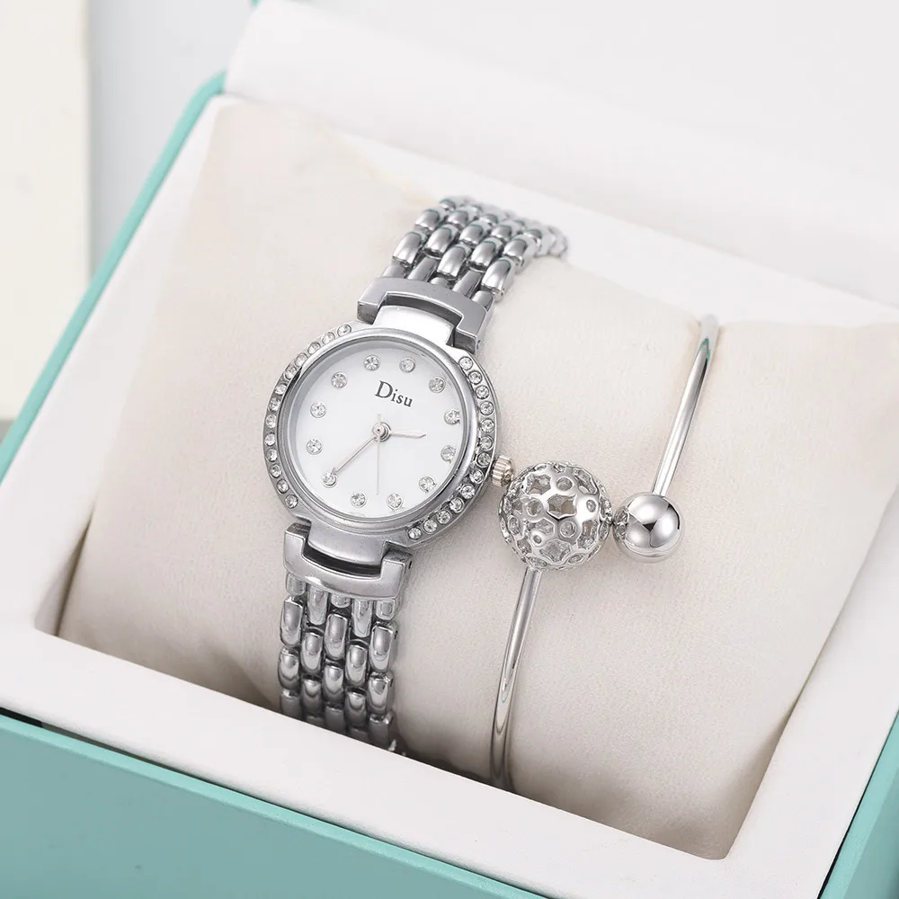 

Vansvar montre femme 2019 Light Luxury Girl Temperament Watch Bracelet Set Chain Watch Birthday Gift lady wrist watch dropship
