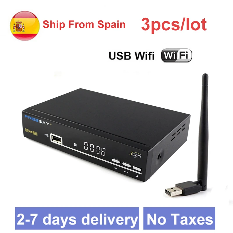 freesat V8 Super DVB-S2 Satellite Receiver Full HD 1080P USB WIFI Antenna Support Europe Clines Youtube Youporn Biss key цена freesat V8 Super DVB-S2 Satellite Receiver Full HD 1080P USB WIFI Antenna Support Europe Clines Youtube Youporn Biss key цены онлайн