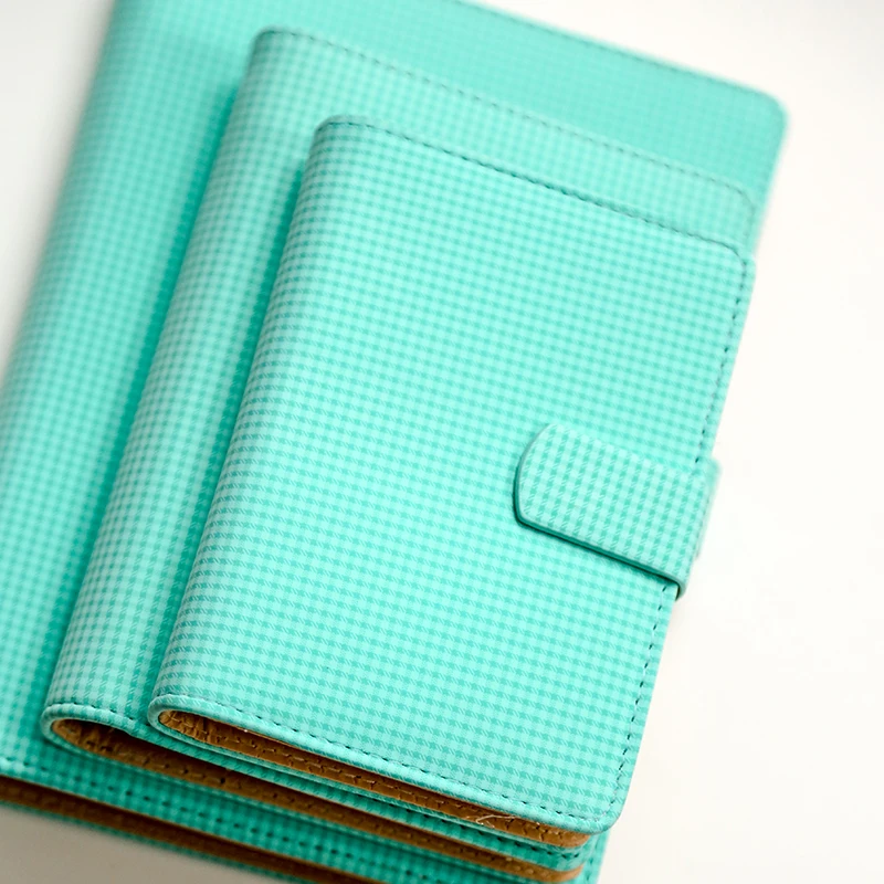 

BMDM Faux Leather Notebook Business Spiral Notebook A5/A6/B7 Korean Design 1PCS