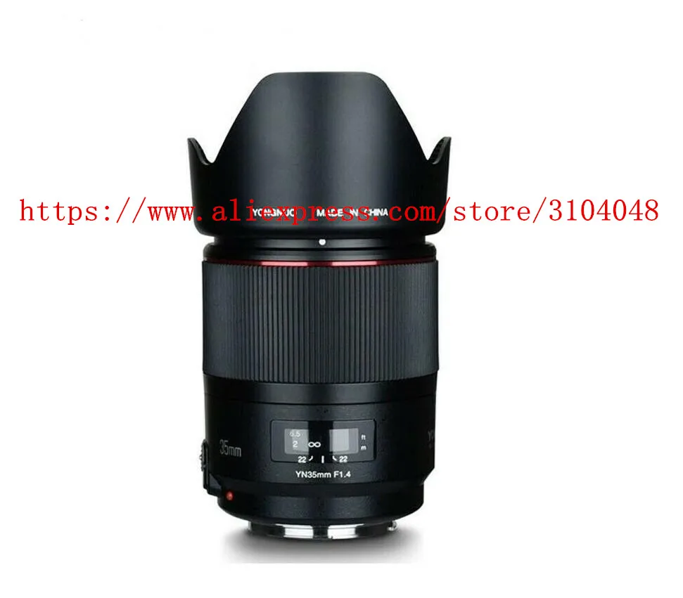 

FOR YONGNUO Wide-Angle Prime Lens YN35mm F1.4 Bright Large Aperture AF MF for Canon DSLR cameras 70D 80D 5D3 5D2 5D4 600D 7D2