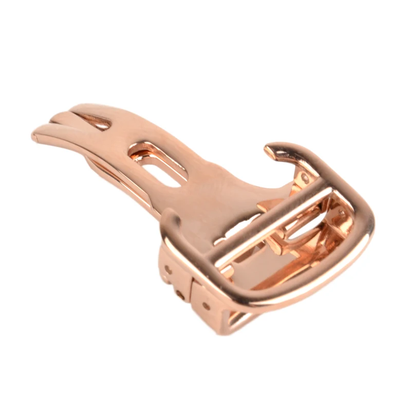 Shellhard Fashion Fold Butterfly Deployment Buckle Stainless Steel Clasp Strap Watch Bands For watchband Clasp Watch Accessories