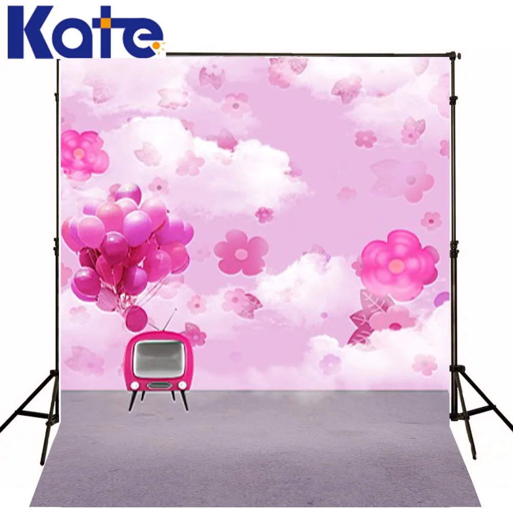 

New arrival Background fundo TV antenna flowers 6.5 feet length with 5 feet width backgrounds LK 2447