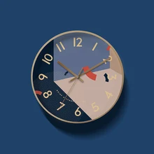 10/12 дюймов Kupka современные и минималистичные креативные модные художественные настенные часы бесшумные электронные часы для столовой спальни гостиной