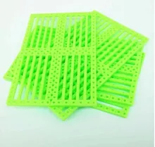 10PCS Function panel chassis DIY toy car shell plate perforated plastic sheet plastic sheet materials science experiments