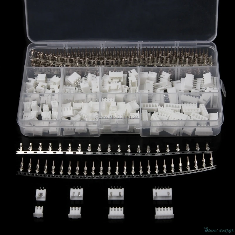

For 560Pcs/Set Wire Cable Jumper Header Housing Kit Male+Female Crimp Pin Connector Terminal Promotion