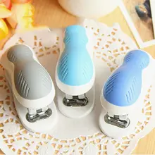 1Pcs Binding Binder Staplers Stationery Practical Manual Staple Metal Mini Paper Stapler