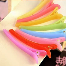 20 шт. Парикмахерская секция салон Стайлинг режущие инструменты пластиковые женские заколки аксессуары для волос