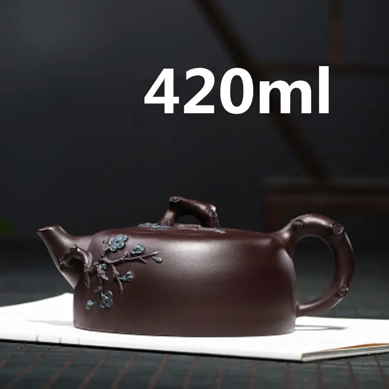 

Chinese Ceramic Teapot Yixing Zisha Clay Teapot Gongfu Tea Set 420ml New Arrived High Quality With Gift Box Safe Packaging