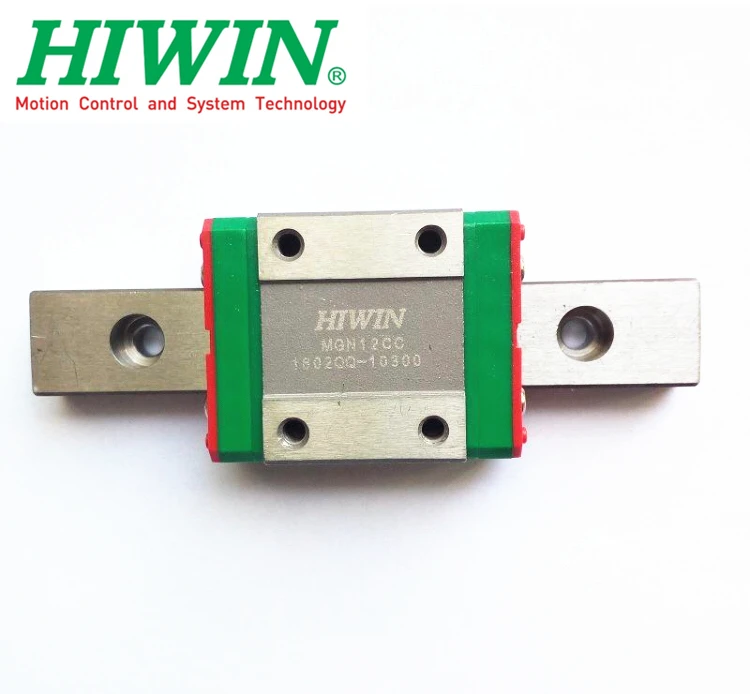 1 шт. оригинальная линейная направляющая HIWIN MGN12 L 100 мм/200 мм/300 мм/400 мм/500 мм + MGN12C