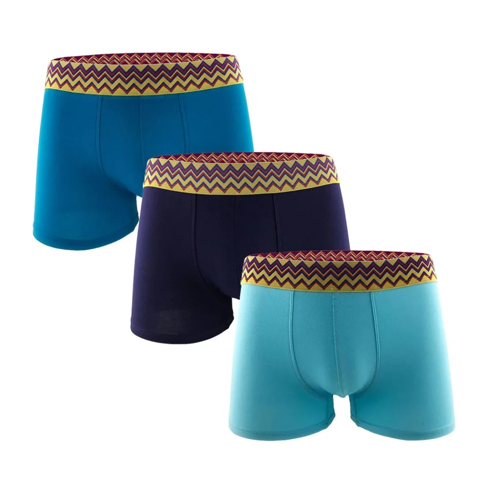 

9 Colors Exquisite Comfy Cotton Boxershorts Underwear Men Solid Color Breathable Underpants homme marca boxer cueca masculina