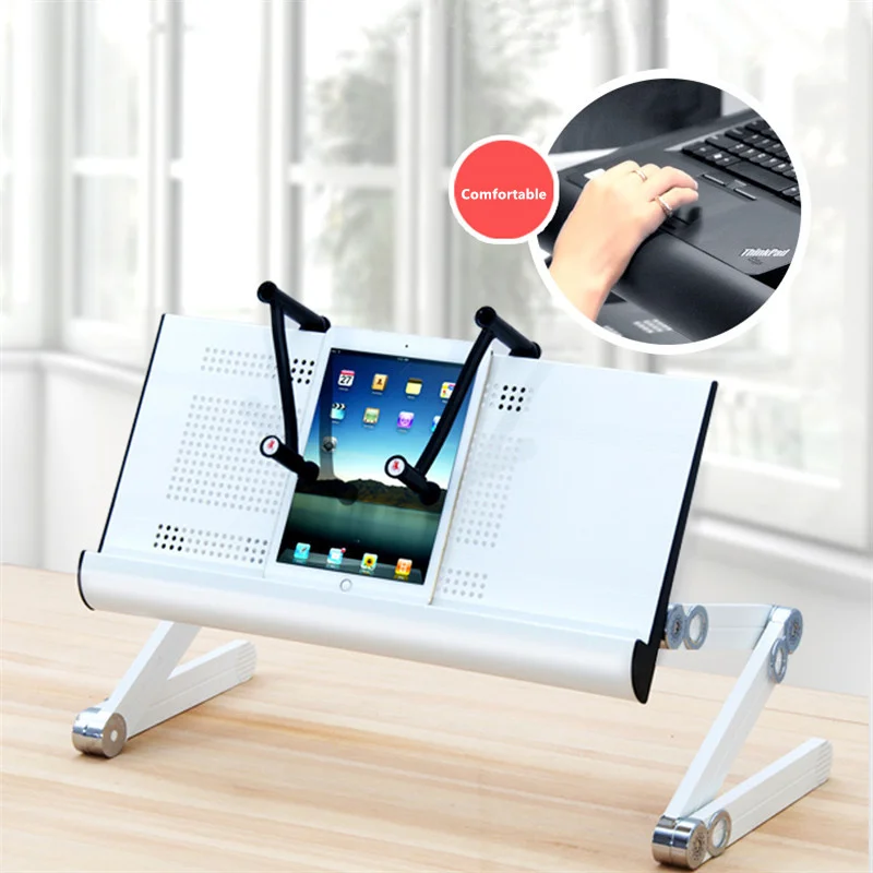 

Notebook stand support mac aluminum alloy laptop stand bed lazy lift table cooling bracket