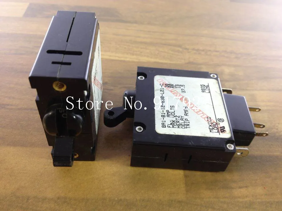 

[ZOB] The United States Jia Ling BA1-B1-12-630-L21-C breaker 80VDC 1P30A genuine original --12pcs/lot