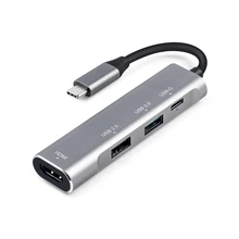 4 в 1 USB концентратор type C USB 3,0 2,0 разветвитель адаптер станция dex для samsung Galaxy с HDMI 4 K для MacBook Pro Аксессуары для компьютера
