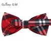 New Men Fashion Classic Plaid Bowtie Neckwear Adjustable Mens Bow Tie Polyester for wedding england style ties ► Photo 3/6