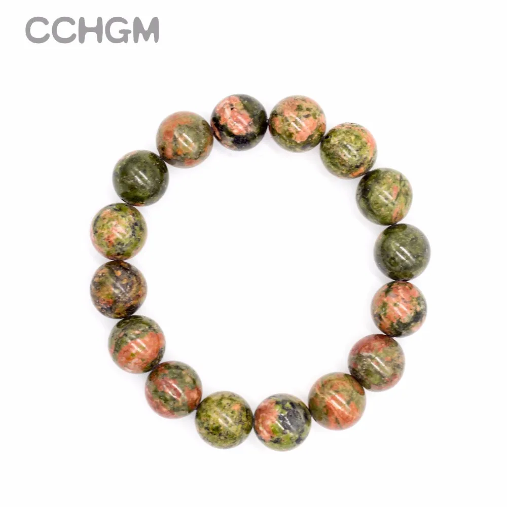 

2017 Natural Unakite jaspers stone crystal quartz beads bracelets for women round beads bracelet jewelry pendant vintage jewelry