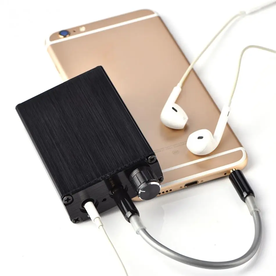Portable 200mW Mini Stereo Audio HiFi Headphone Amplifier Digital Amp for Headphones Speakers Power Amplifier