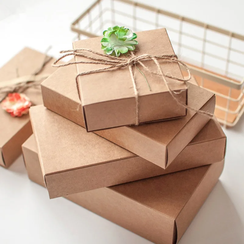 Aliexpress.com : Buy Brown Kraft Paper Perfume Gift box ...