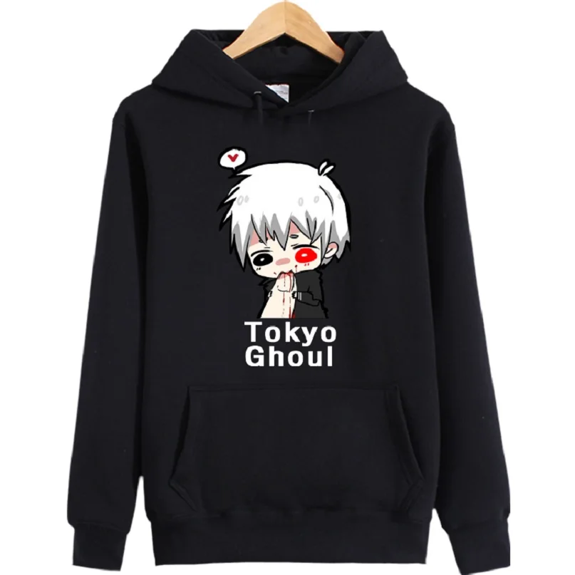 Anime COS Tokyo Ghoul Kaneki Ken Jacket Casual Sweatshirt Hoodie COSPLAY Unisex