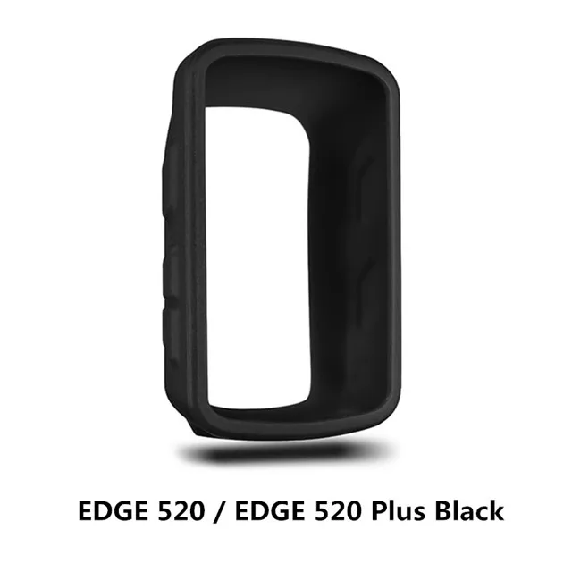 Garmin Edge 520/Edge 520 Plus, чехол для велосипеда, силиконовый чехол, кожаный чехол, фирменная Новинка, оригинальная коробка - Цвет: Черный