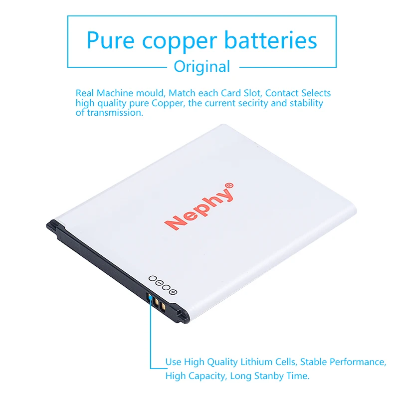 Nephy EB-L1M7FLU EB425161LU телефон батарея для samsung Galaxy S3 mini S3Mini ace 2 i8160 i8190 S7580 S7562 Trend S duos
