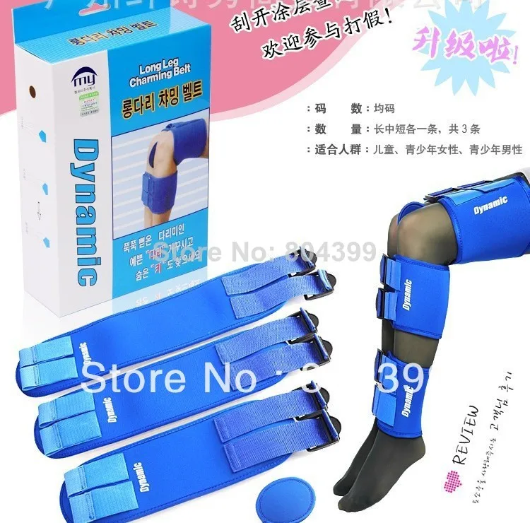 O / X style legs treatment beauty legs elastic band leg belt correction