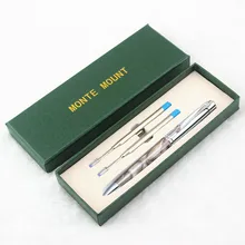 Высококачественный Роскошный деловой набор металлических ручек бриллиант ручка шариковая ручка с зажимом stylo pennen boligrafos kugelschreiber canetas penna