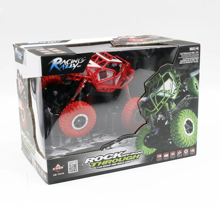 

Original Remote Control RC Cars Toys 1/43 2.4GHz Independent Suspension Spring Off Road Vehicle RC Crawler Car Kids Gifts