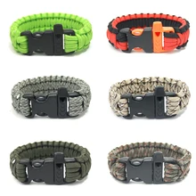 DHL 550 Паракорд парашютный шнур браслет для выживания, свисток пряжка Паракорд Браслет