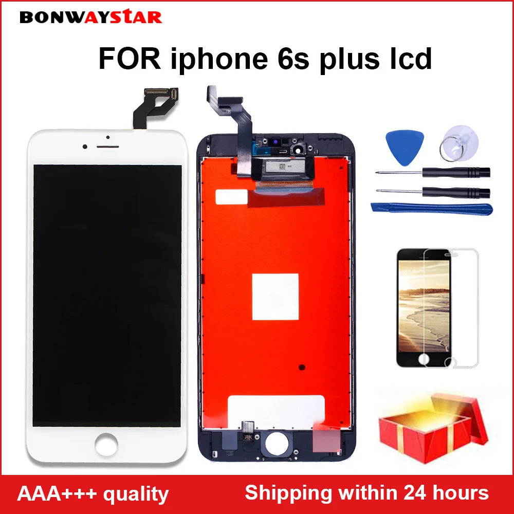 

AAA+++ Quality 3D Force LCD Display For iPhone 6s plus 6sp Screen touch Digitizer Assembly Display A1634 A1687 A1699 +2 gift