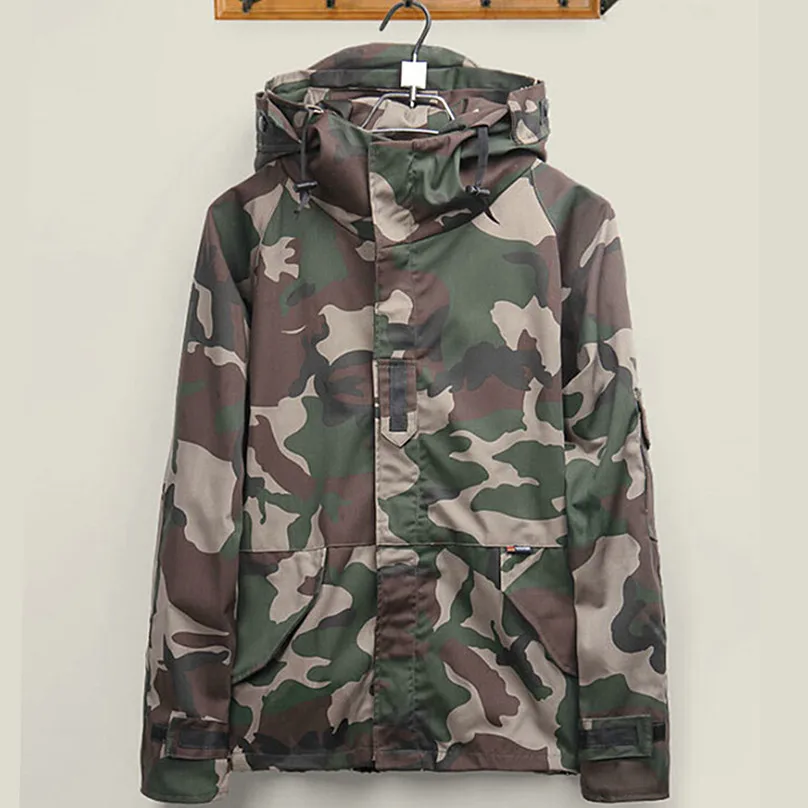 Brand Harajuku Skateboard Camouflage Camouflage Jackets Men font b Women b font Lovers Windbreaker Windproof Clothes