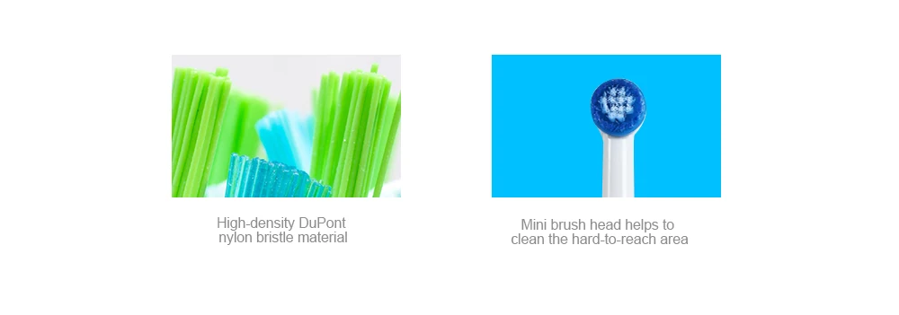 TODO TB - 902 Rechargeable Electric Toothbrush Dental Safeguards Oral Health Care Cleaning Tools with Replaceable Brush Head